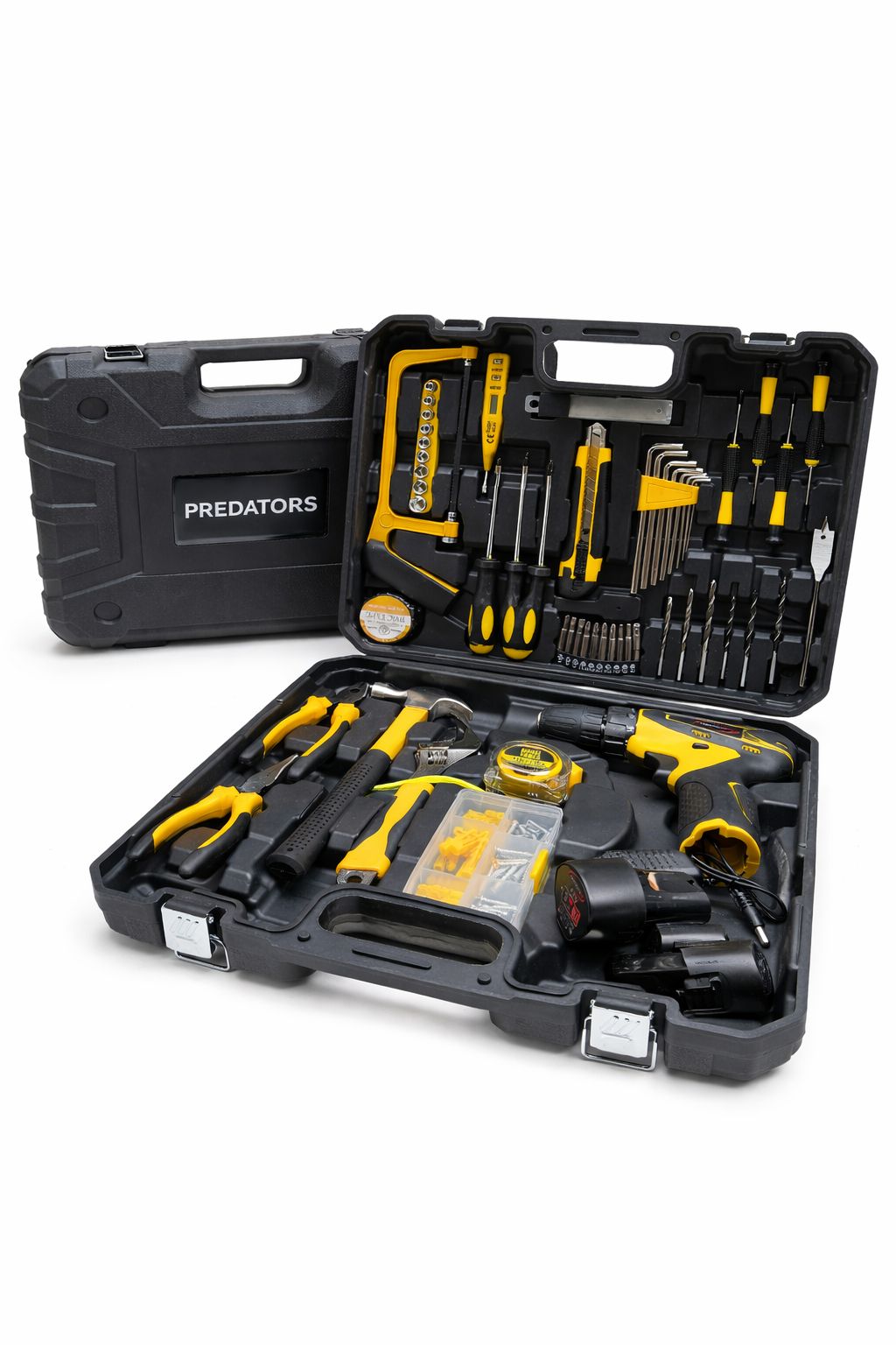 KIT DE HERRAMIENTAS AMARILO PREDATORS6
